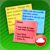 abc Notes -  Checklist & Sticky Note Application